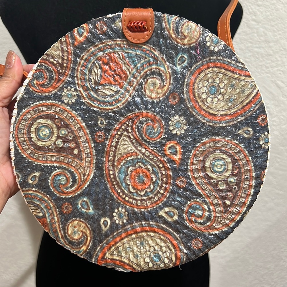 Bali Rattan Bag Crossbody Handmade